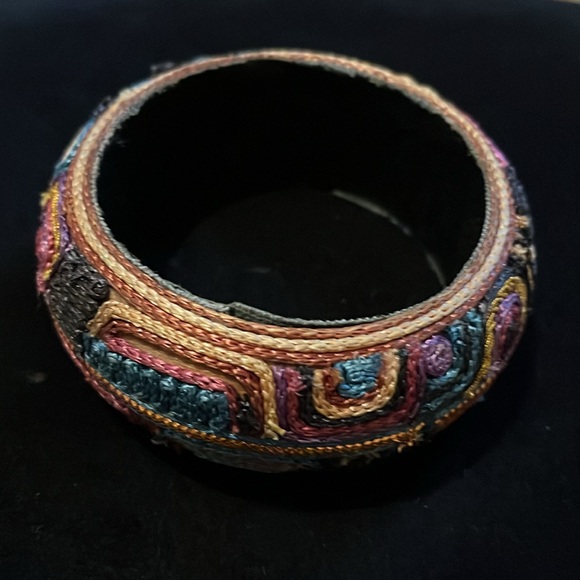 Pink, Blue, Yellow, & Black Bracelet - Picture 14 of 17